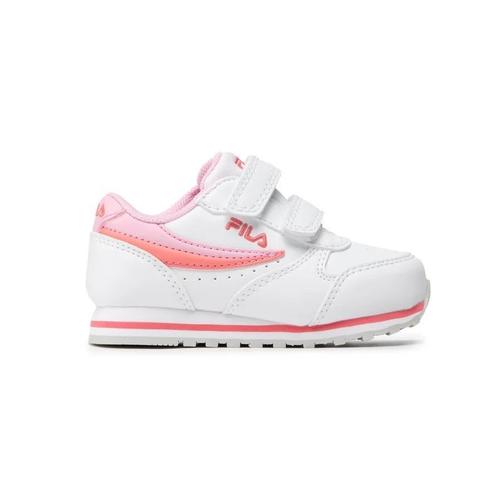 Fila Basket Junior Orbit Velcro Blanche