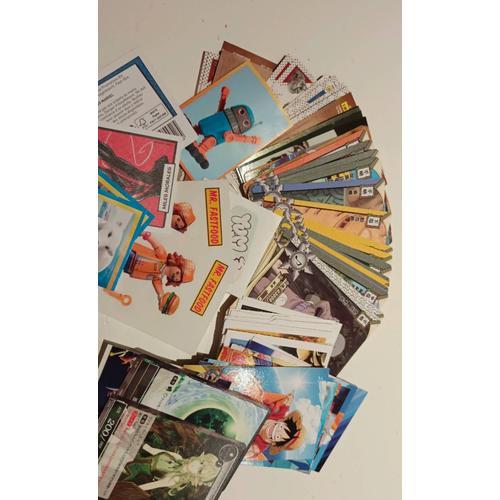 Lot De 15 Cartes Et Images Panini, One Piece, Naruto, Force Of Will, Harry Potter...