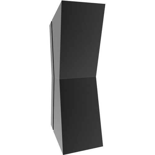 Applique Murale Extérieure Filaire Ip65 (500 Lm 3000 K A++) Noire -Voltman