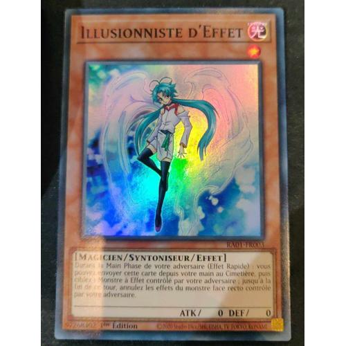 Yu Gi Oh Ra01 Fr003 Illusionniste D'effet Super Rare