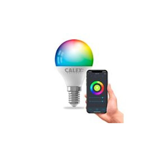 Ampoule Led Smart Mulicolor - Sphère - 4,9w E14 Calex