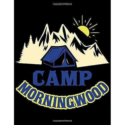 Camp Morning Wood: Camping Journal, 8.5 X 11 In 100 Pages