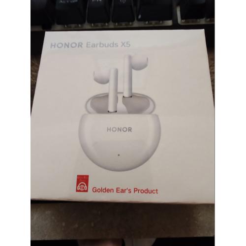 Honor Earbuds X5 - Écouteurs sans fil avec micro - intra-auriculaire - Bluetooth - blanc