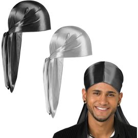 Bandana Pirate Pour Adulte, Costume Capitaine Pirate Accessoire, 2pcs Costume De Capitaine Pirate De Turban De Pirate.[G67]