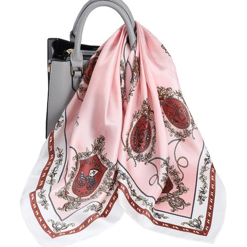 Femme Foulard Carré De Soie Multi-Motifs Foulards De La Mode Légère Carré Wrap Sentir Soie Écharpes.[G336]