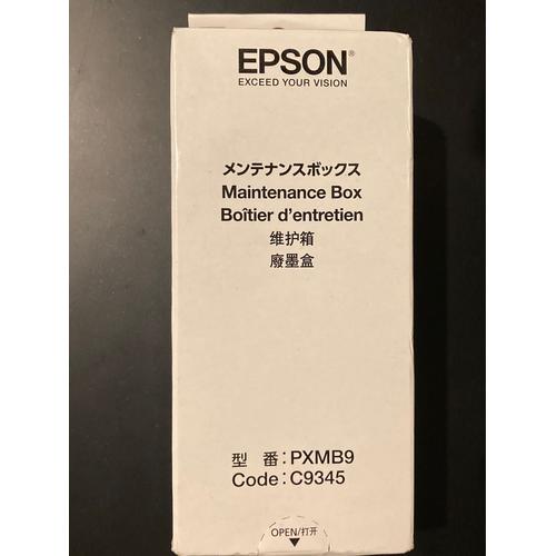 Boite de maintenance pour cartouche d'encre Epson et-78xx