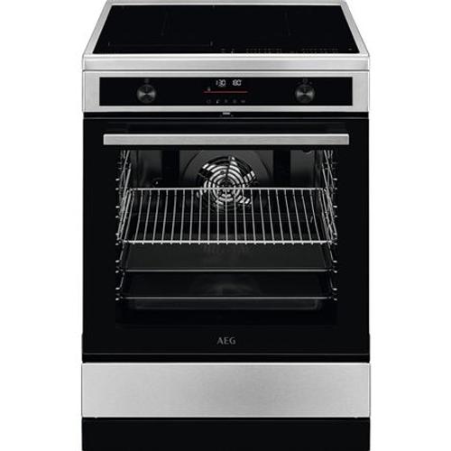 Cuisinière Induction 4 foyers 60x60 Série 5000 SurroundCoo AEG CIB6490APM