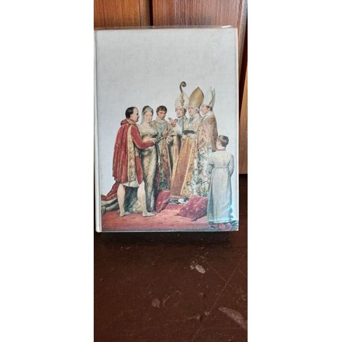 La Dame Blanche Des Habsbourg De Paul Morand, Reliure Pleine Toile De Brodard Et Taupin De 1967. Illustration De La Reliure : Mariage Religieux De Napoléon Et Marie-Louise, Tableau De Rouget.
