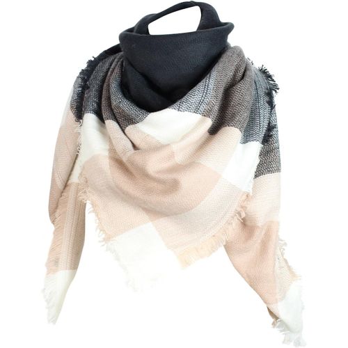 Xxl Foulard Foulard Poncho Pour Femmes, Chaud Et Magnifique Avec Un Foulard À Motifs Différents.[G1303]