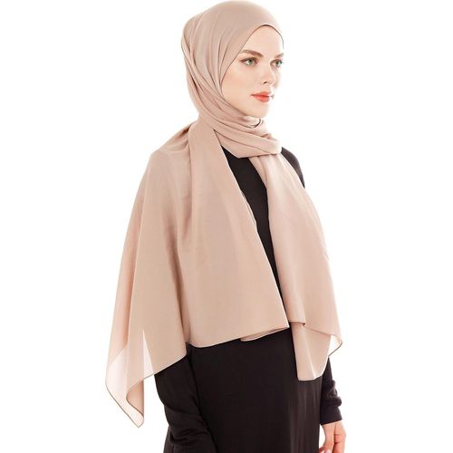 En Mousseline Pour Femme ¿ Chiffon Pour Musulmane - Écharpe Légère Pour Femme - Foulards Islamiques Modernes En Mousseline Pour Femmes ¿ 180x70 Cm.[G125]