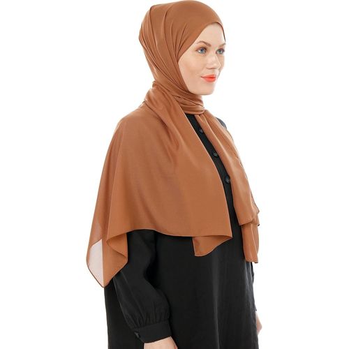 En Mousseline Pour Femme ¿ Chiffon Pour Musulmane - Écharpe Légère Pour Femme - Foulards Islamiques Modernes En Mousseline Pour Femmes ¿ 180x70 Cm.[G126]