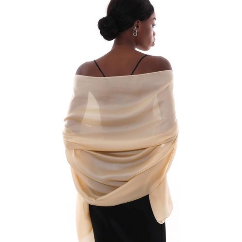 1 Pièce Etole Femme Chic Mariage Écharpes Légères Élégantes Foulards Cérémoniels Étoles Pour La Vie Quotidienne Voyages Mariages Fêtes Demoiselles D'honneur Bal.[G833]