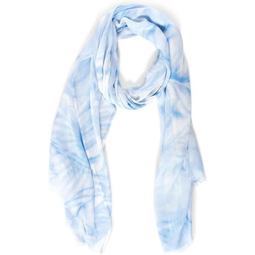 B572125 Foulard, Couleur : Bleu, A Femme.[G1312]