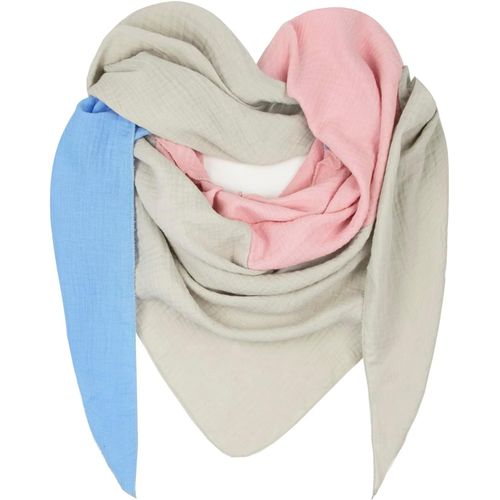 Écharpe Pour Femme Xxl Triangle Triangle Foulard En Coton Triangle Foulard Triangulaire En Mousseline Sans Gratter La Peau.[G1086]