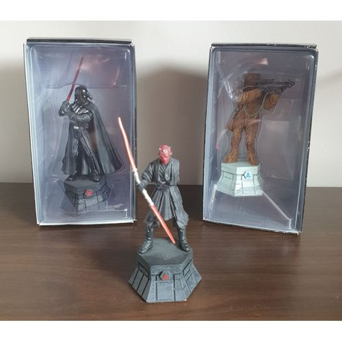 Star Wars - Jeux D'echecs Altaya - Chewbacca, Dark Vador, Darth Maul + Divers