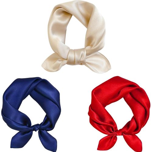 Foulard En Soie Square Satin Head Foulard Col Foulard Pour Femmes.[G856]
