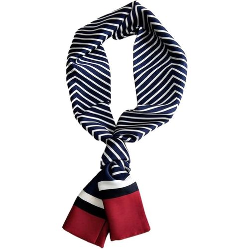 Foulard En Soie Pour Femme, Élégant Et Léger 100% Soie Foulard D'affaires, Adapté À Toutes Les Occasions - 150x15cm.[G414]