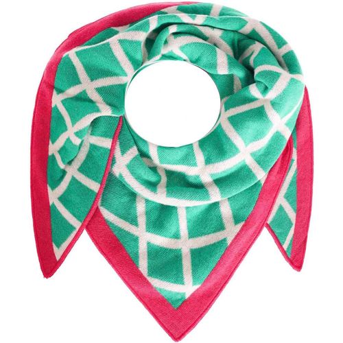 Foulard Triangulaire, Étole, Avec Cachemire Et Laine, Pour Femmes, Filles, Garçons, Enfants - Foulard En Cachemire De Qualité Supérieure Au Motif À Carreaux - Écharpe Pour Femme Pour.[G1377]