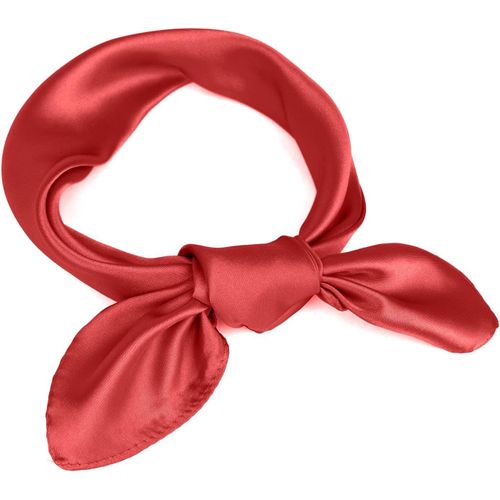 Carré Satiné Foulard Tête Square Uni En Satin Elégant Écharpe Bandana En Satin 23 Pouces(60 X 60 Cm).[G204]