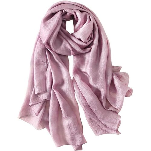 Lina & Lily Foulard Châle Étole Femme Mariage En Tissu Brillant Léger.[G676]