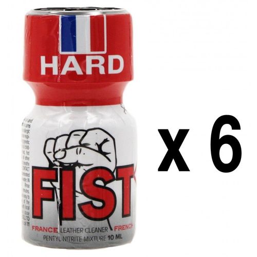 Poppers Fist France Hard 10 Ml Par 6 Flacons