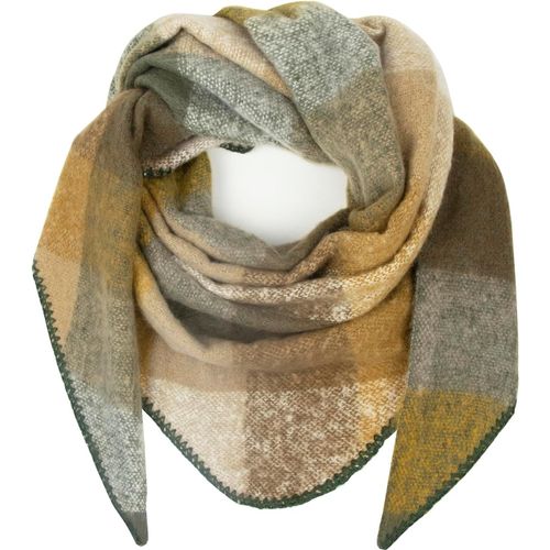 Écharpe Pour Femme Xxl En Tricot - Triangle - Foulard Triangulaire - Doux Et Moelleux - Sans Gratter La Peau - 200 × 140 Cm.[G1403]