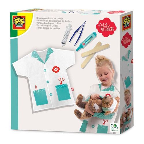 Ses Creative Schnullerset Doktor Junior Weiß/Grün 6-Teilig