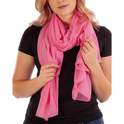 Primavera Foulard Pour Femme Pashmina En Mousseline De Soie Pour L'été Et Le Printemps Toute L'année Xxl Foulard Multifonction.[G1204]