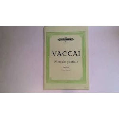 Vaccai - Metodo Pratico - Original - Mezzo Soprano
