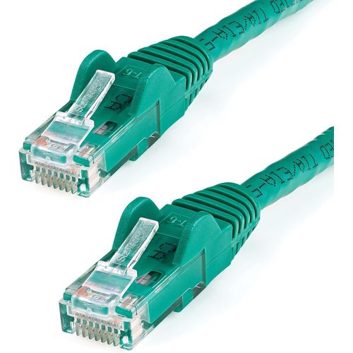 StarTech.com Câble réseau Cat6 Gigabit UTP sans crochet de 2m - Cordon Ethernet RJ45 anti-accroc - M/M - Vert (N6PATC2MGN).[G627]