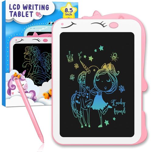 Licorne Jouet Enfant Fille Cadeau: Tablette Malette Dessin Tableau Ardoise Magique Jeux Educatif Jouet Fille Enfant 2 3 4 5 6+ Ans Cadeau Fille Anniversaire Calendrier de L'Avent Fille Cadeaux.[G1558]
