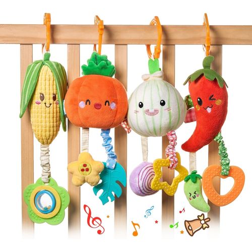 Kids Jouet De Poussette Pour Bébés Berceau Hochet Jouets, Jouets Suspendus Peluche Jouet Sensoriel Pour Bébés Garçons Filles.[G140]