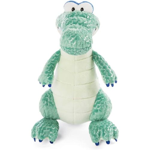 Crocodile en Peluche Croco McDile 27 cm ¿ Peluches Crocodiles Durables pour Filles, Garçons, Bébés ¿ Jouet Douillet Animal Crocodile pour Collectionner et Câliner ¿ Doudou de Wild Friends.[G1599]
