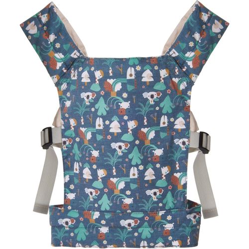 Porte Bébé Poupée 100% Coton - Accessoires Poupée pour Filles, Ajustable et Confortable, Porte Poupon Enfant Ergonomique, Accessoires pour Poupées (Koala Bleu).[G786]