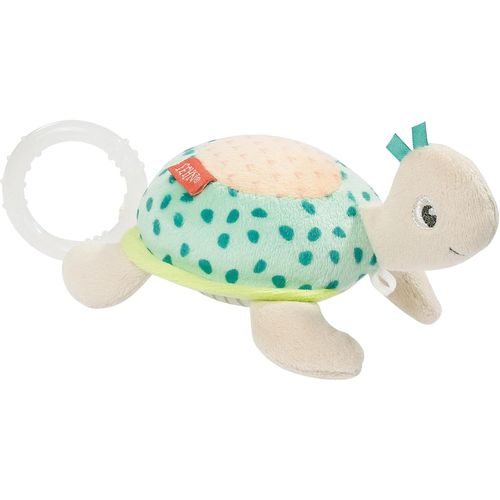 Boîte à musique Bébé Tortue - Doudou avec fixation - Aide au sommeil mélodie ""Berceuse de Mozart"" - Jouets pour bébés en voyage & à la maison - Jouets musicaux pour bébés & enfants.[G826]