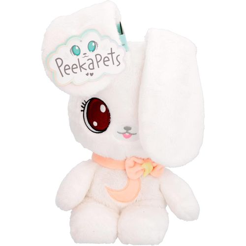 Lapin , Peluche Coucou Caché Qui Remue Ses Oreilles Lorsque Vous Appuyez sur Son Ventre, Cadeau Doudou pour Bébés et Enfants 0-4 Ans Coloris aléatoire.[G883]