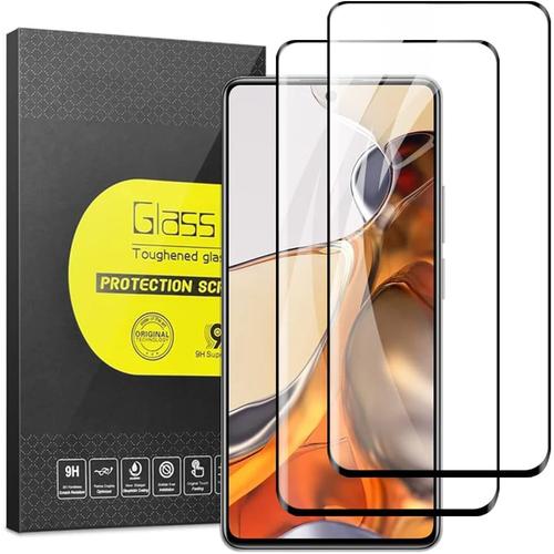 Beek Film De Protection D'écran Pour Vivo Y21 # Y21s # Y33s, [2 Pièces] Film De Verre Trempé De Dureté 9h Couverture Complète Film Protecteur