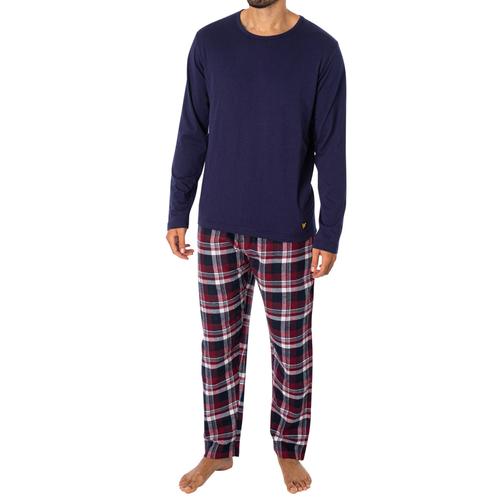 Lyle & Scott Ensemble Pyjama Manches Longues Quentin, Multicolore