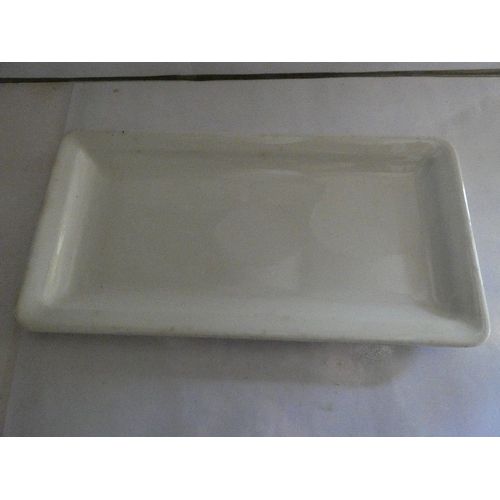 Plat À Charcuterie Années 30 En Porcelaine De Longwy