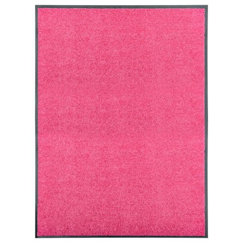 Paillasson Lavable Rose 90x120 Cm Dec023196