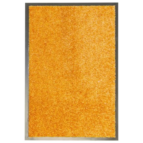 Paillasson Lavable Orange 40x60 Cm Dec023199