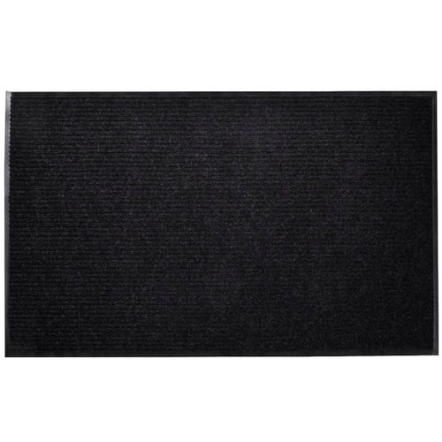 Tapis D'entrée Noir Paillasson Pvc 90 X 120 Cm Dec023112