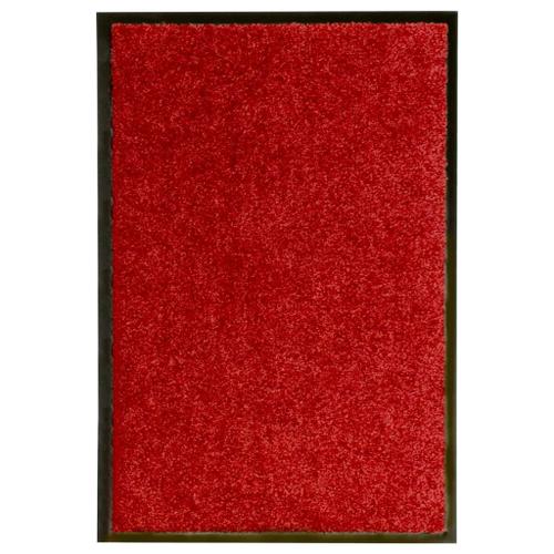 Paillasson Lavable Rouge 40x60 Cm Dec023183