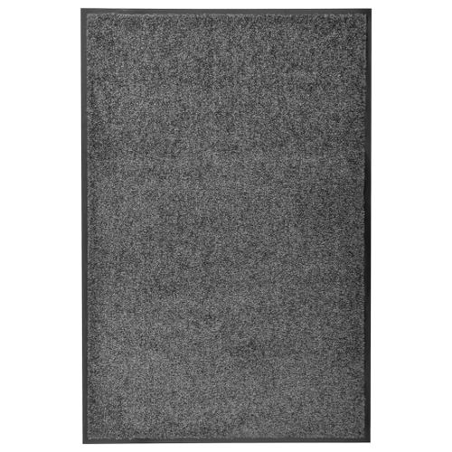 Paillasson Lavable Anthracite 60x90 Cm Dec023179