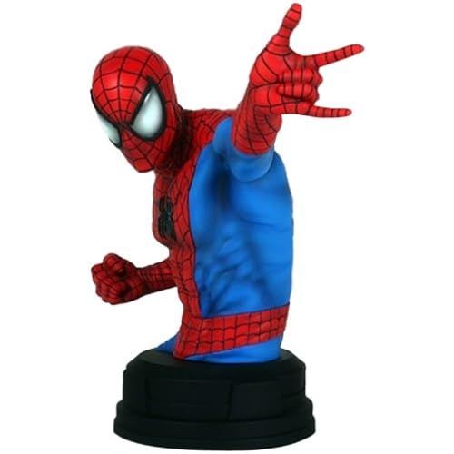 Gentle Giant Spider-Man Mini Bust, Red/Blue