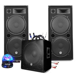 Enceintes, baffle et amplis DJ Ibiza SLK10-A Enceinte active 25cm  (10") 400W USB SD MP3