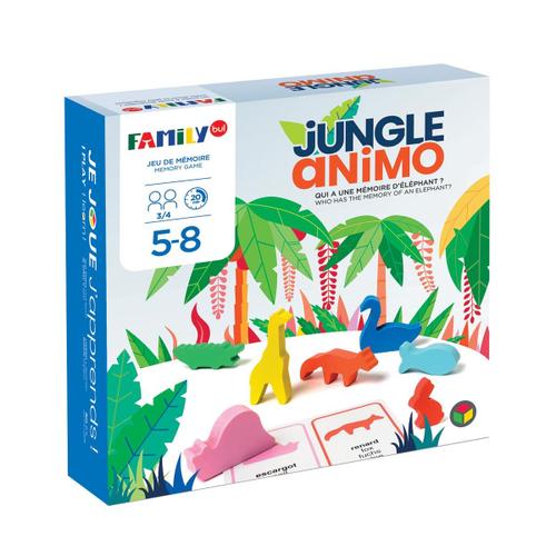 Oxybul | Jeu De Société Jungle Animo | 5 Ans - 8 Ans