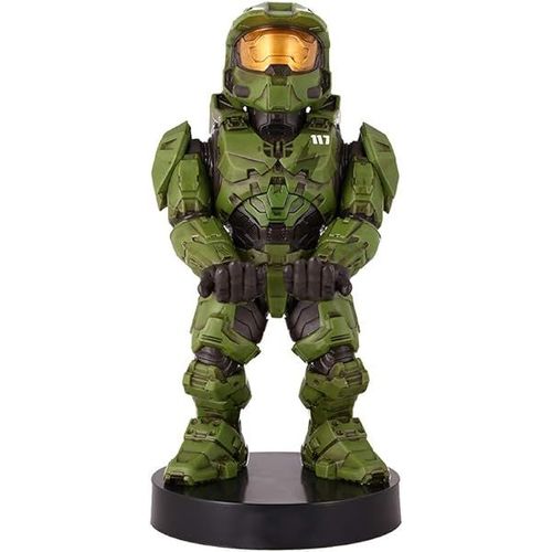 Jeu Exquis Halo Infinite - Personnages Câble Homme Propriétaire Armure Chevalier Robot Support Jeu Poignée Support Longueur 20cm