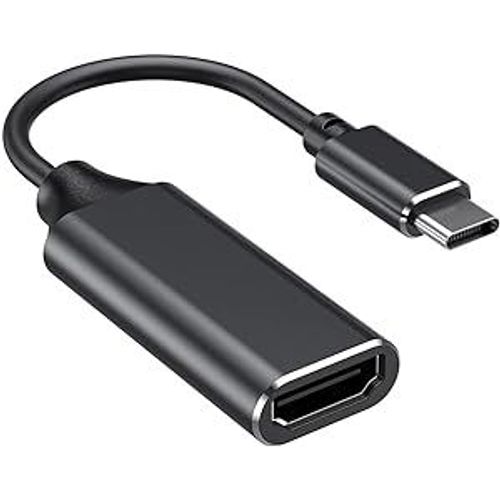 Adaptateur USB C vers HDMI, adaptateur de type C vers HDMI 4K pour MacBook Pro 2018 / 2017, iPad pro 2018, Samsung note 9 / s9, Huawei mate 20, etc. (compatible Thunderbolt 3) avec sortie audio vidéo