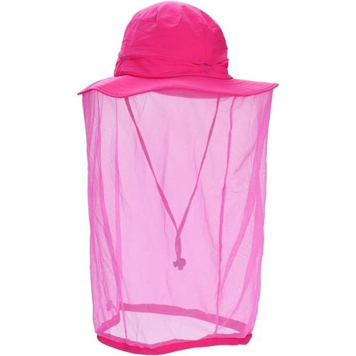 Mosquito Head Mesh Hat (Rose), Beekeeper Cowboy Hat, Insect Proof Mesh Veil Hat, Outdoor Bush Mask Bucket Hat, Uv Protection Against Flies Mosquitoes Mosquitoes Fishing Hiking Gardening And Honey Gath